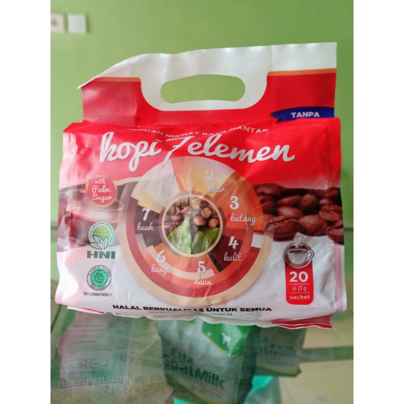 

kopi7 elemen, isi 20 sachet, bisa bayarCOD