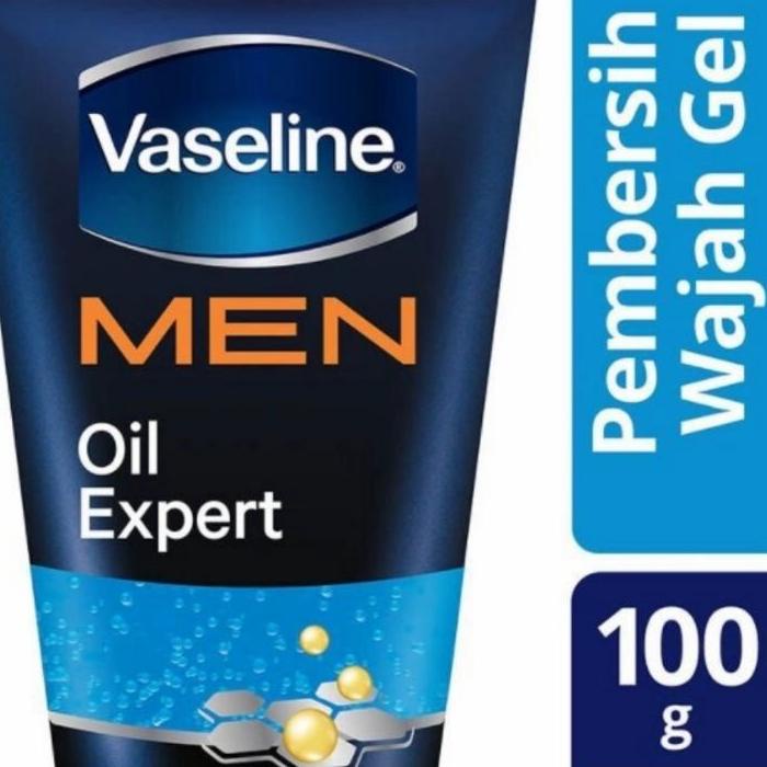 ◄ Vaseline MEN Gel Oil Expert facial wash sabun cuci muka 100 gr ➽