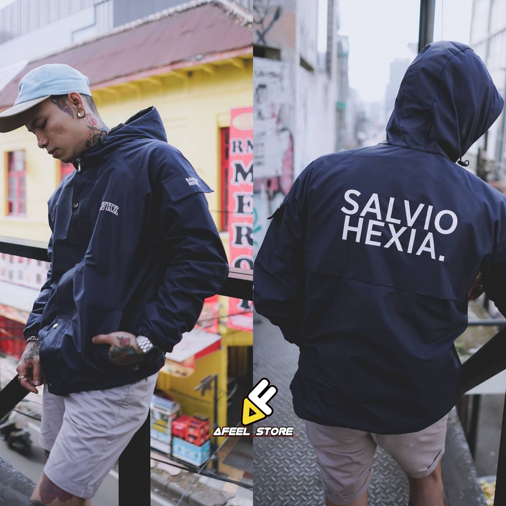 JAKET PRIA - JAKET CASUAL PRIA-JAKET SALVIOHEXIA-JAKET WATERPROOF OUTDOOR -JAKET PARASUT PRIA MURAH-Gambar 18