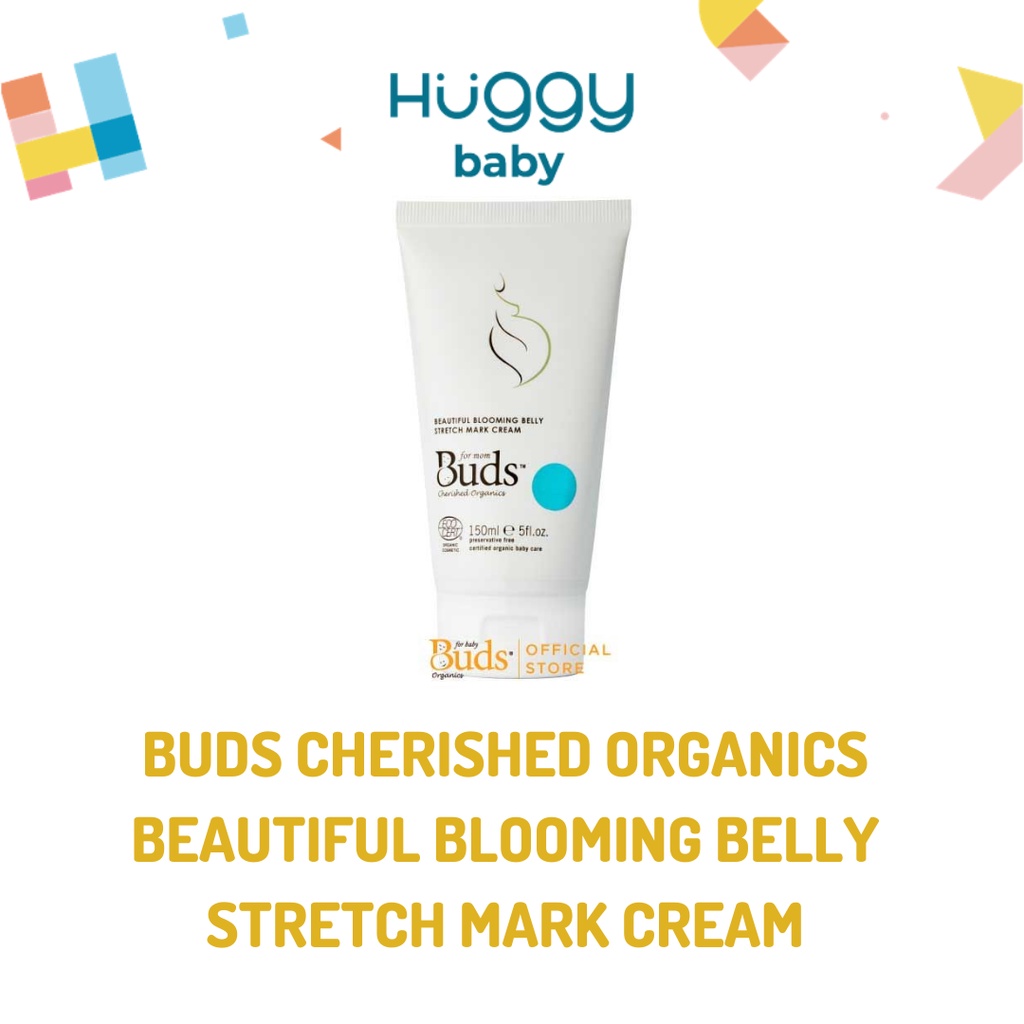 Buds Cherished Organics Beautiful Blooming Belly Stretch Mark Cream