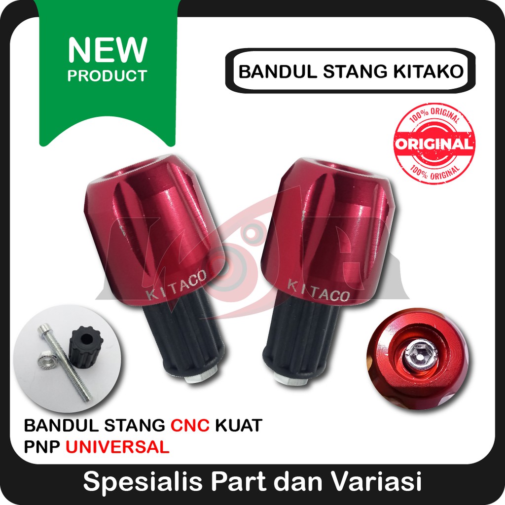 Bandul Jalu Stang Kitaco CNC Universal Baut 12 Motor Matic Bebek