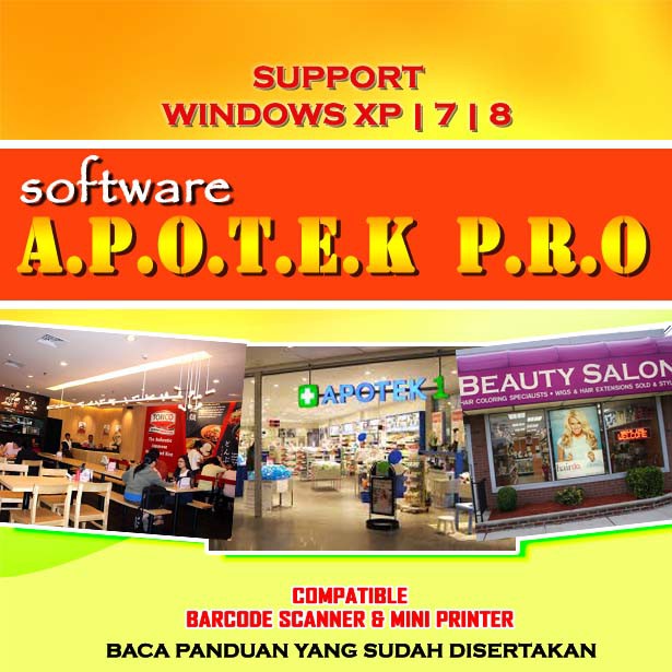 SOFTWARE PROGRAM KASIR APOTEK APOTIK KLINIK OBAT FULL VERSI