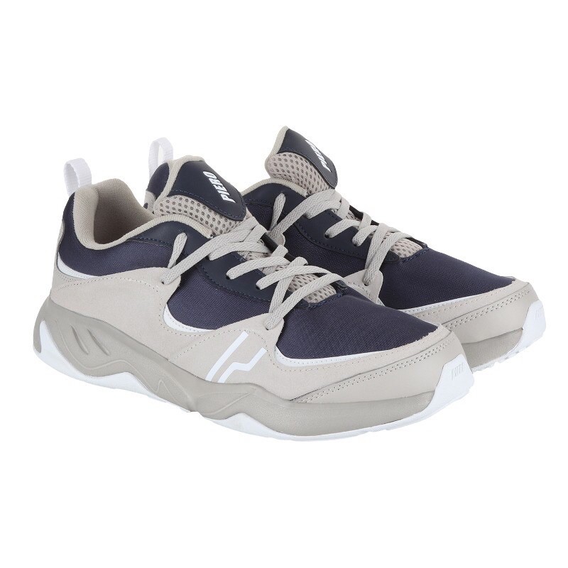 Sepatu PIERO QUATRO BEIGE/NAVY/WHITE