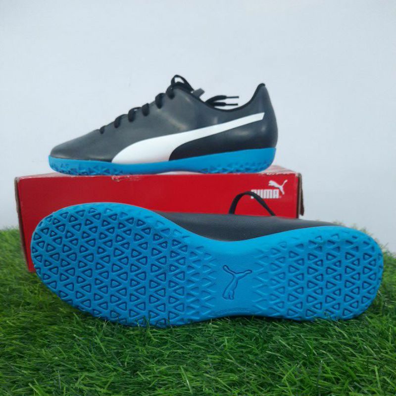 sepatu futsal puma rapido black