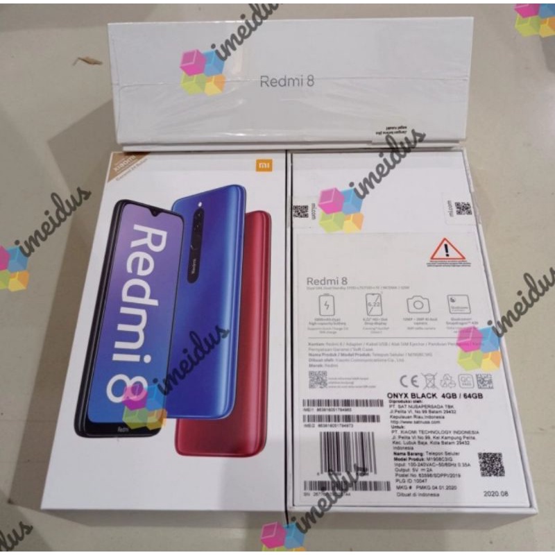 

Dus Box Kotak Xiaomi Redmi 8