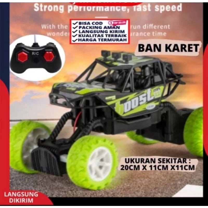 BISA COD Mainan Mobil Remote Control Superhigh Speed Crawler Jeep Climbing 1:20 Dus Kecil / Mainan A