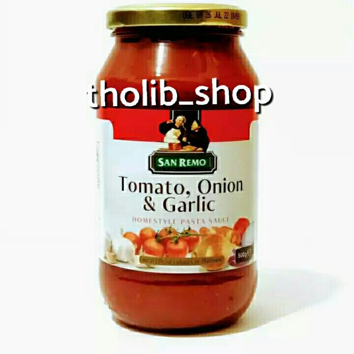 

San remo tomato onion & garlic pasta sauce 500gr