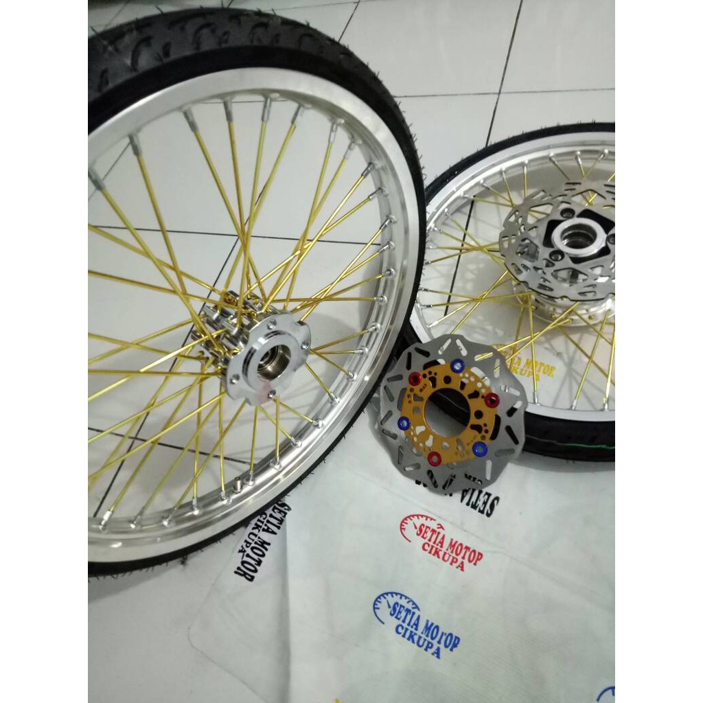 #9912 velg ninja r / ninja rr 1 paket tromol velg jari jari disc ban