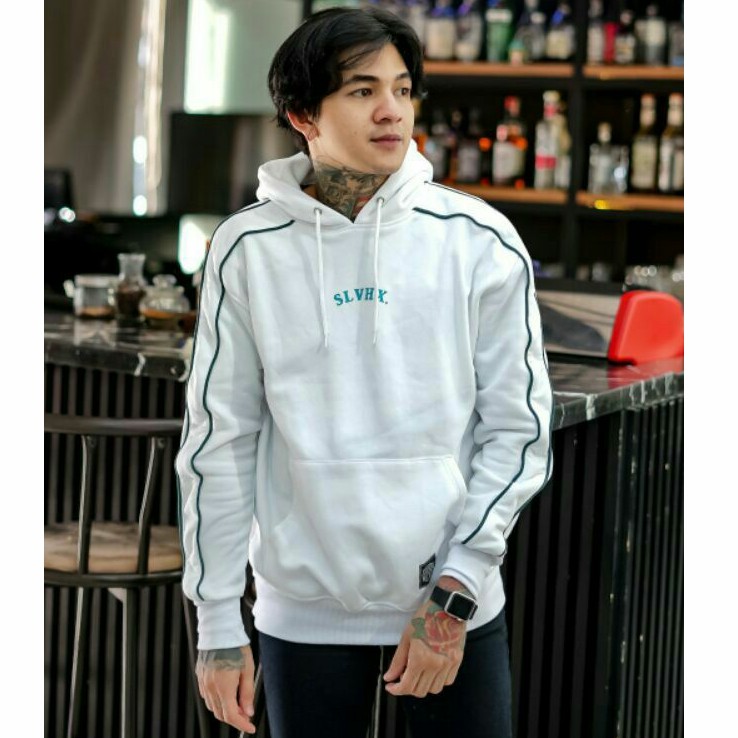 Sweater Hoodie Salviohexia Putih Sweater Pria Slvhx Sweater Unisex