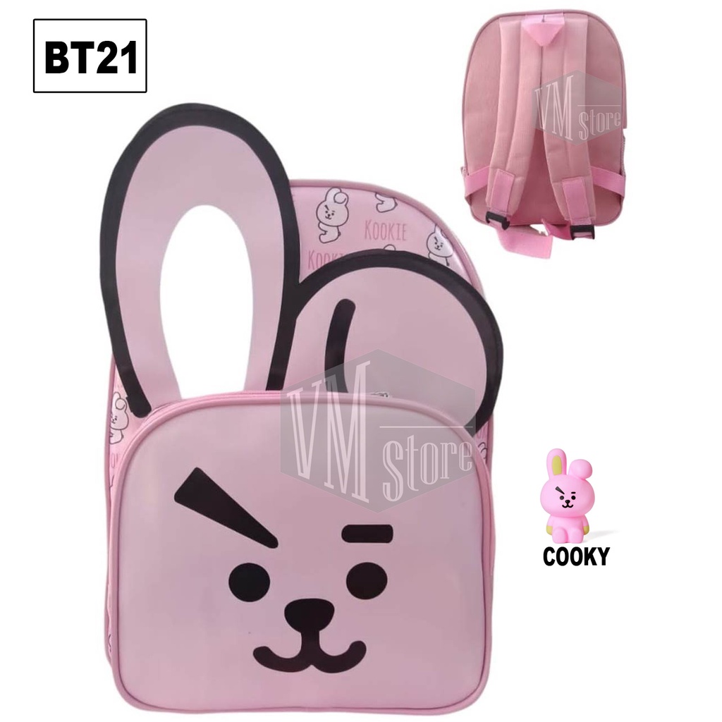 TAS RANSEL ANAK BT21 CIMMY TAS RANSEL SEKOLAH ANAK TAS ANAK PAUD TK SD