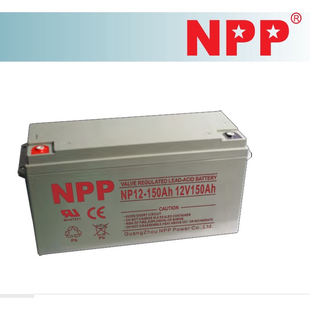 Aki Baterai Battery VRLA NPP 150 Ampere 12v150ah 12v 150ah