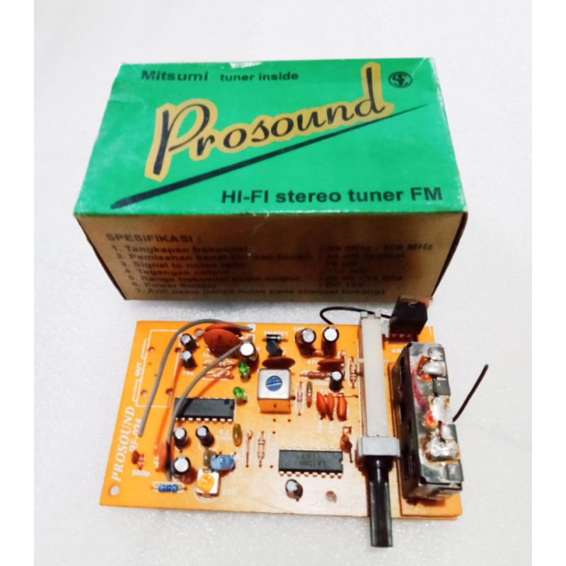 HI-FI Stereo Tuner FM MITSUMI Tuner Inside