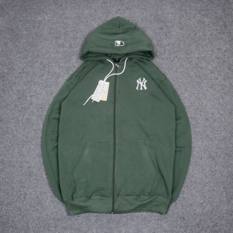 JAKET MLB ZIPPER HOODIE CASUAL