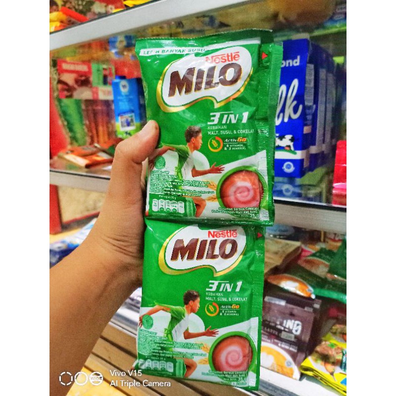 Jual Milo 3 In 1 Renceng (10 Sachet @35gram) | Shopee Indonesia