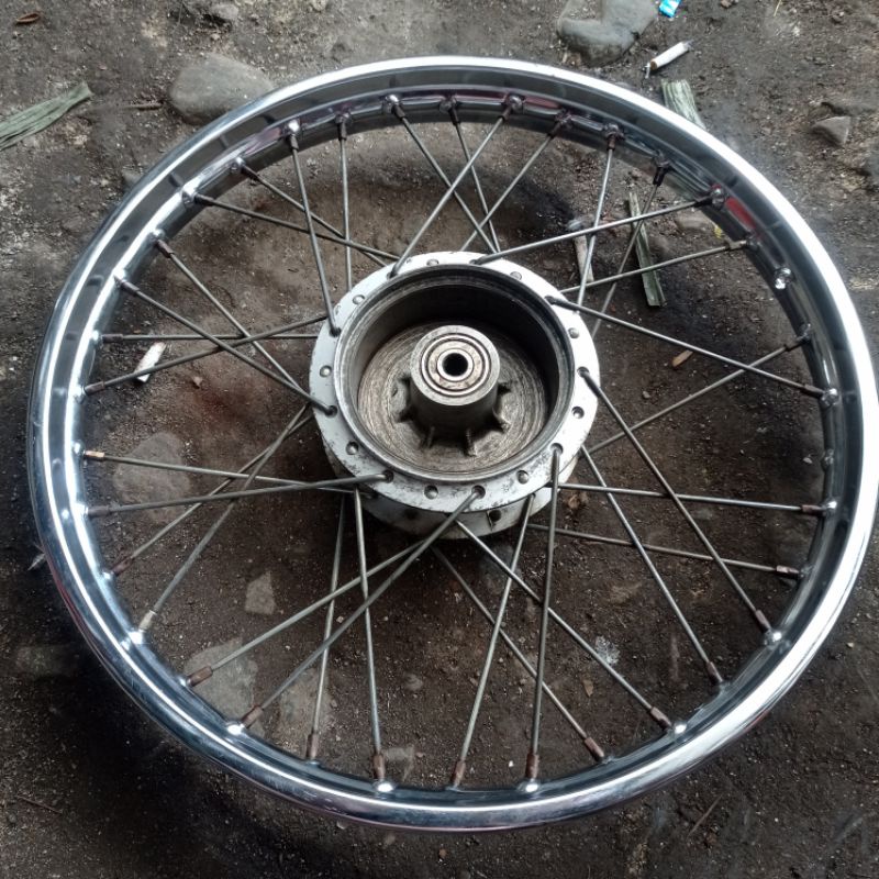 velg pelek belakang jari jari suzuki smash shogun bravo crystal satria ru fu ori