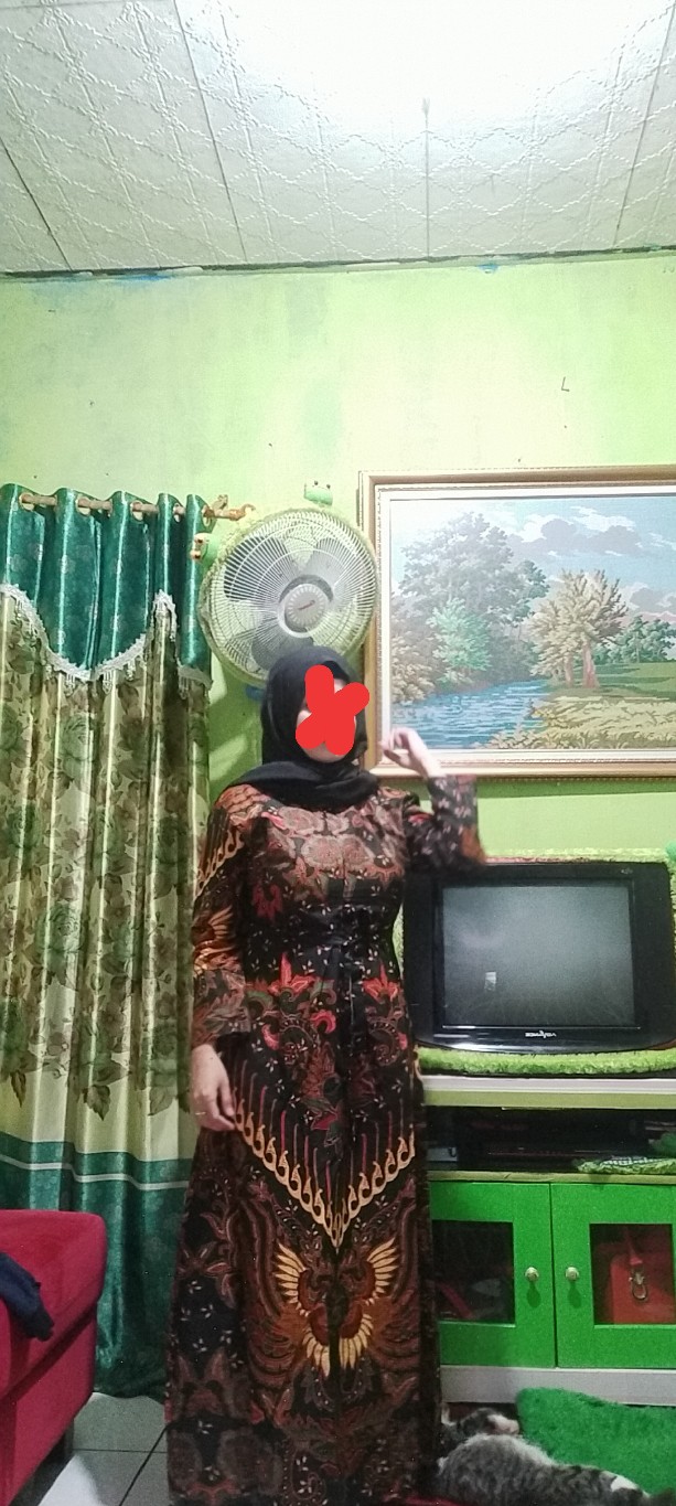 Couple Batik Kemeja Dan Gamis Motif Terkini