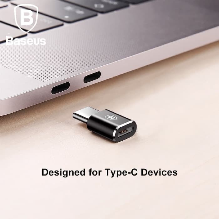 BASEUS ANDROID OTG TYPE C / MICRO USB CONVERTER PLUG