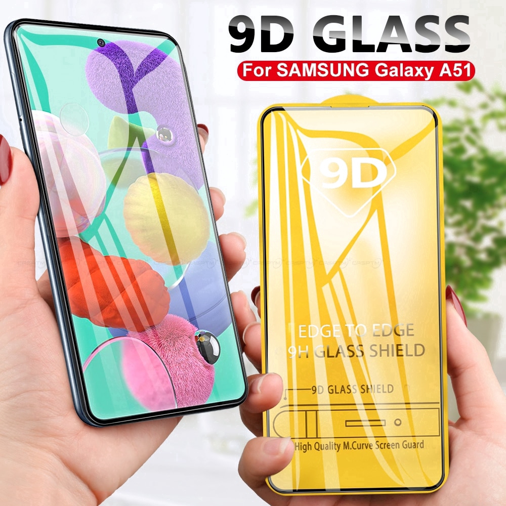 3-in-1Tempered Glass Film For Samsung Galaxy A02s Samsung A12 Samsung A11 M31 M51 S20 Ultra S20 Plus S10 Lite Note 10 Lite A11 A71 A51 A50S A21S A31 Ultra Lens Screen Protector IYA