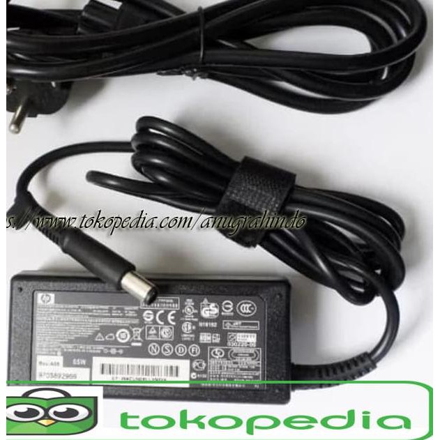 Charger Laptop Compaq Presario Original CQ40 CQ41 CQ42 FREE KABEL POWE