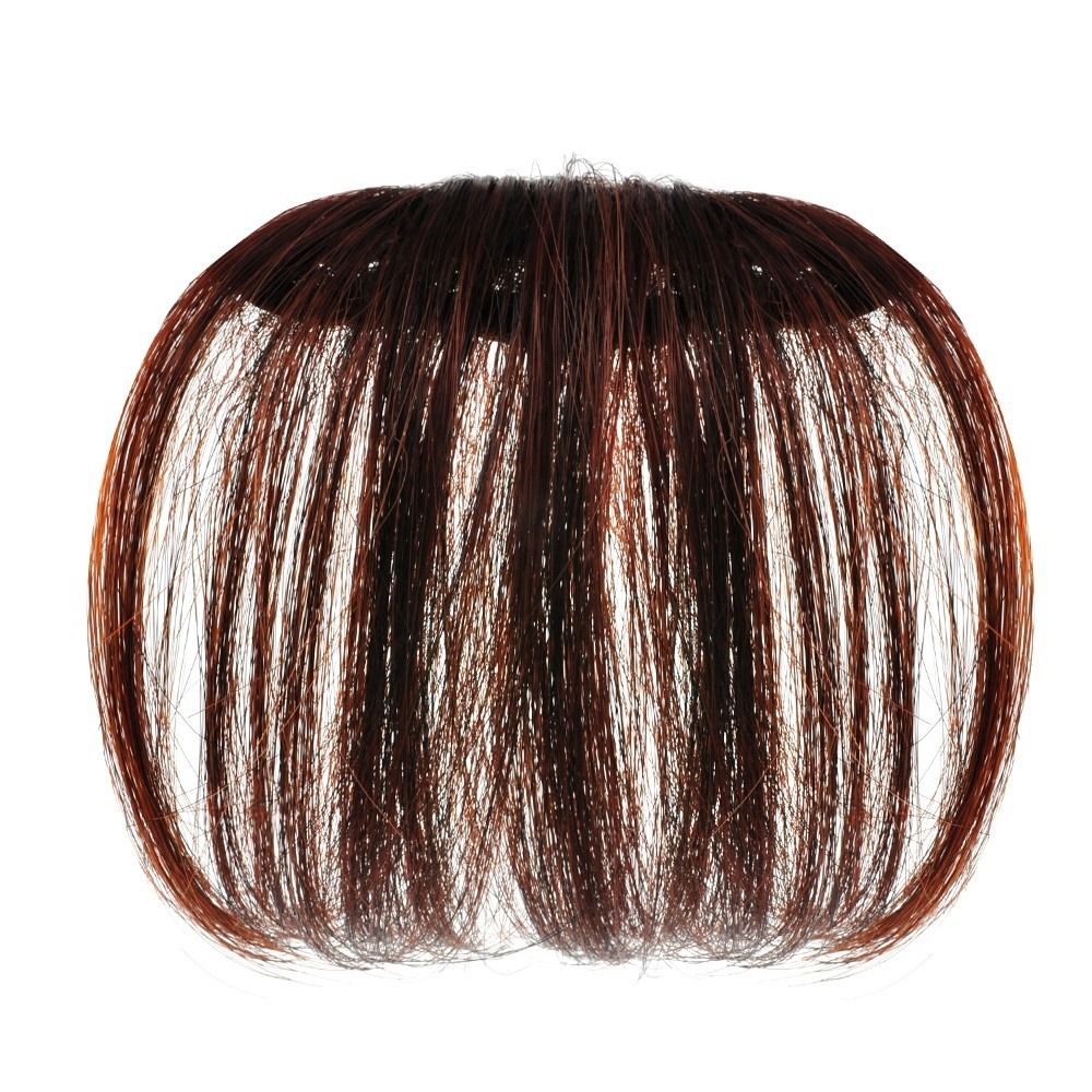 Thin Air Bangs Hair Extension Clip In Fringe Front Hairpiece