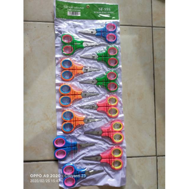 

Gunting kertas uk kecil 1lusin
