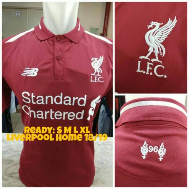 Jersey Bola Liverpool Home 2018-19