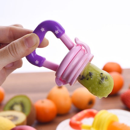[READY STOCK ]Empeng Buah dan sayuran bayi menggigit untuk makan suplemen makanan alat silikon