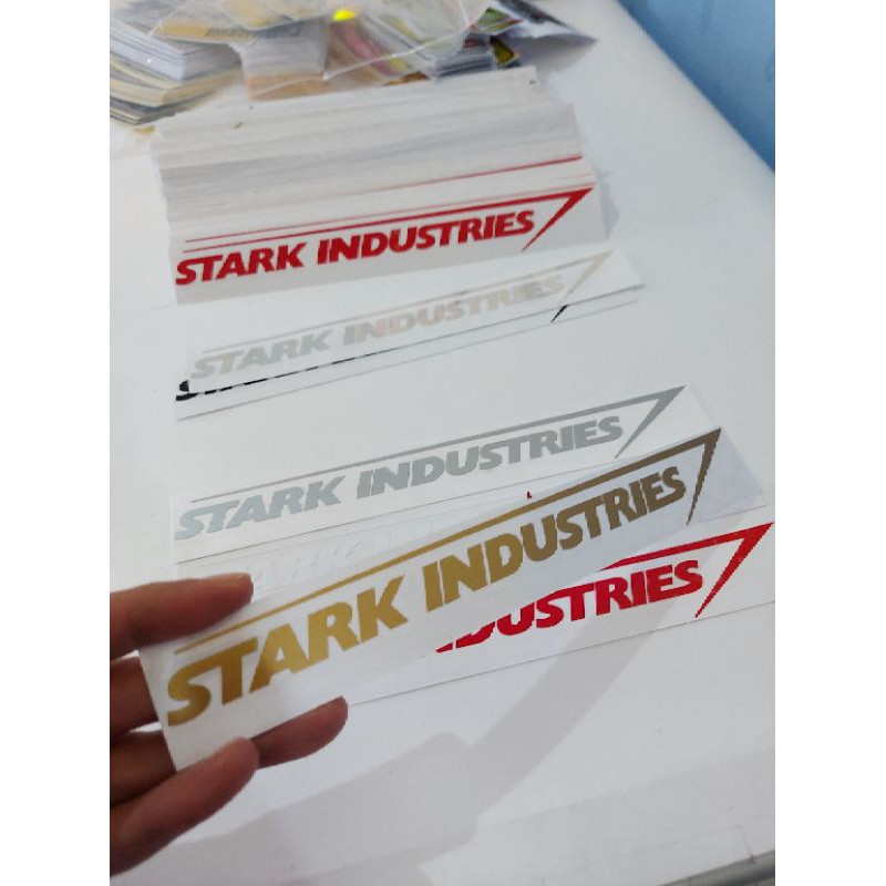 STICKER STARK INDUSTRIES CUTTING