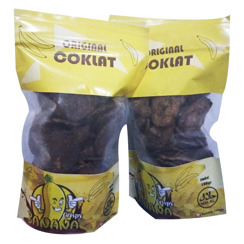 

Keripik Pisang Orginal Coklat 100gr (Asli Bekasi)