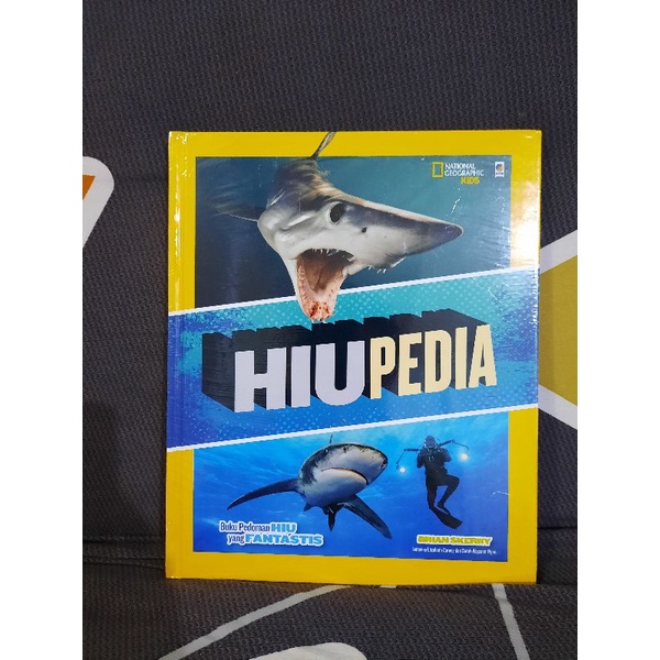 HARD COVER Hiupedia Hiu Pedia Majalah National Geographic Nat Geo Kids