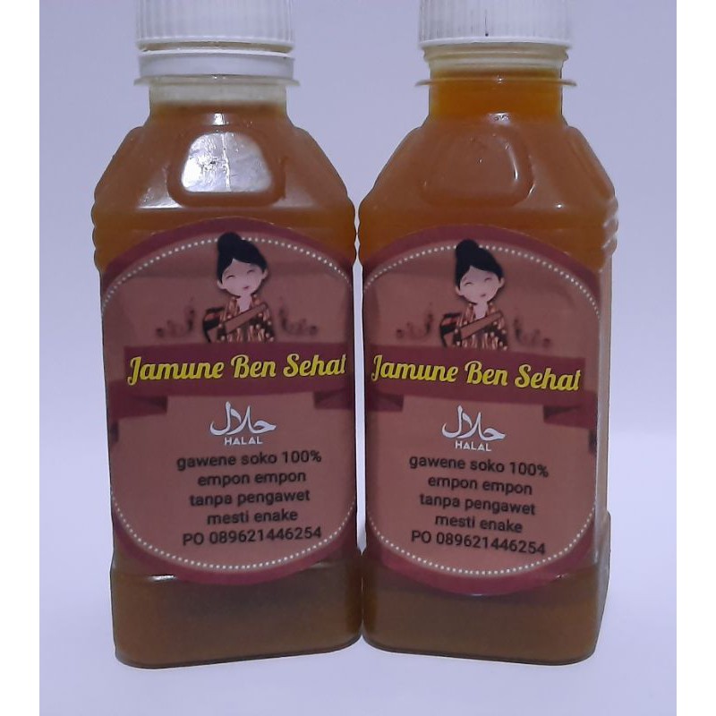 

Jamu Tradisional 250ml