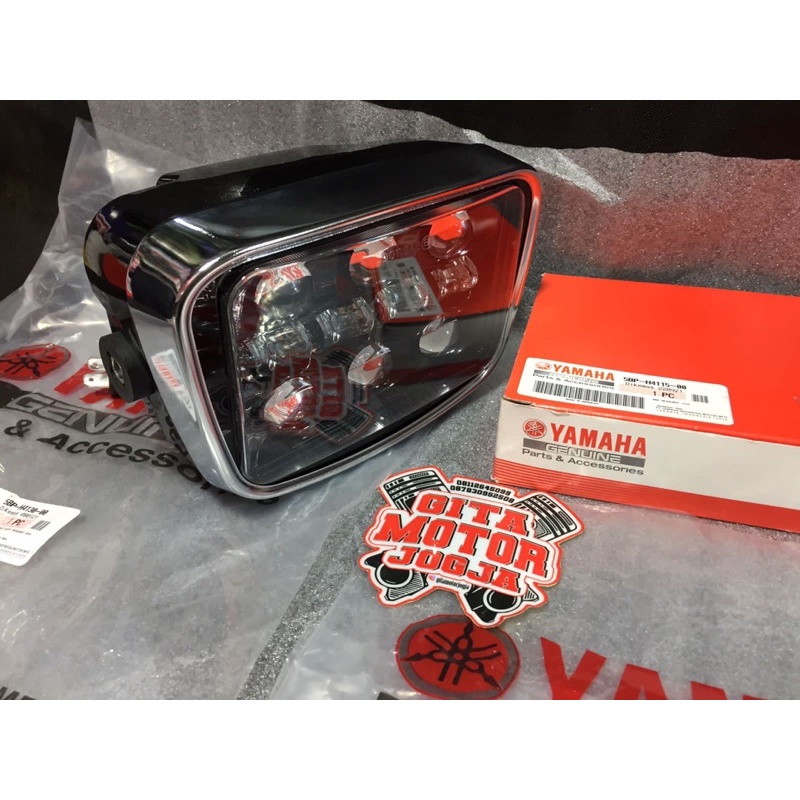 LAMPU OVAL DAYMAKER RX KING SET BATOK ORIGINAL DAN FRAME ORIGINAL YIMM-2