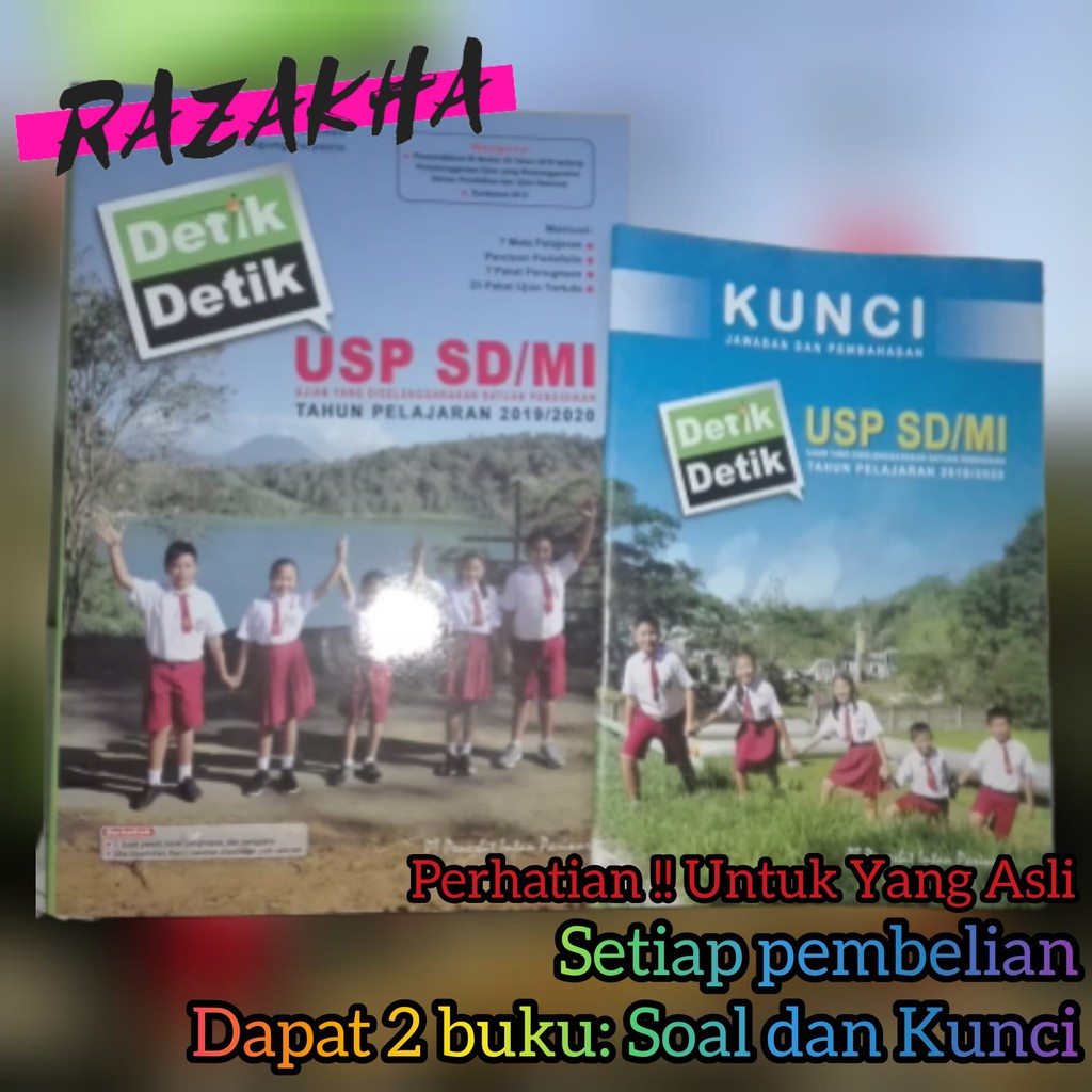 Buku Detik Detik Un Sd Mi 2020 Intan Pariwara Asli 2 Buku Bonus Penghapus Garisan Pensil Shopee Indonesia