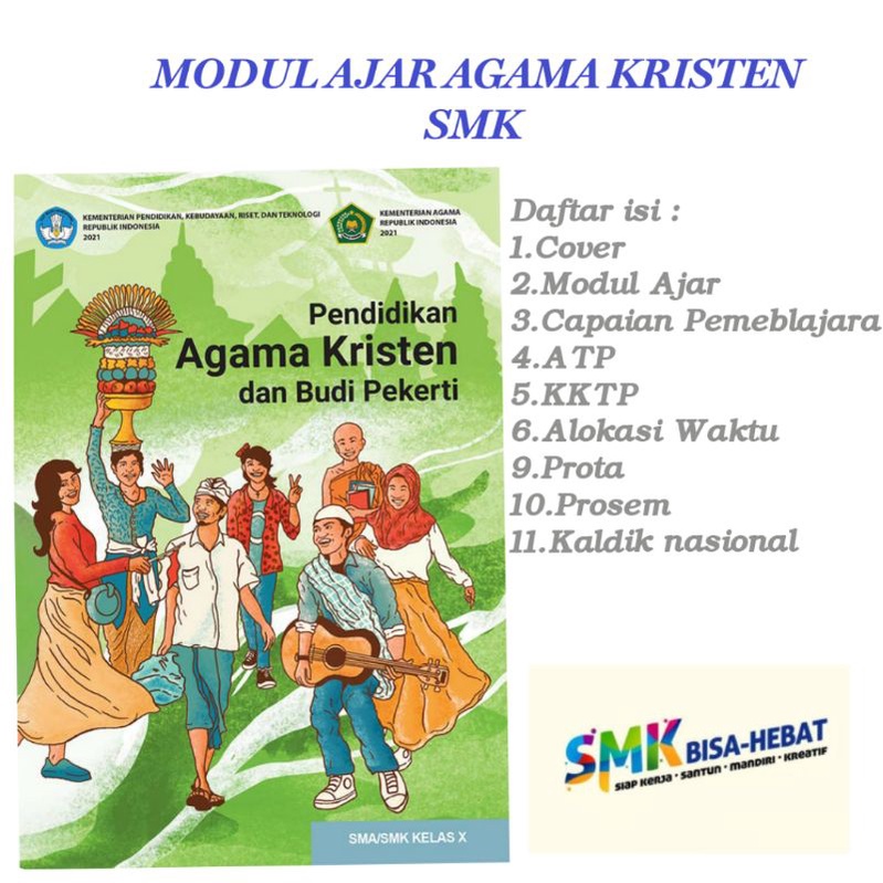 Modul Ajar SMK Agama Kristen SMK Kurikulum Merdeka/Pusat Keunggulan