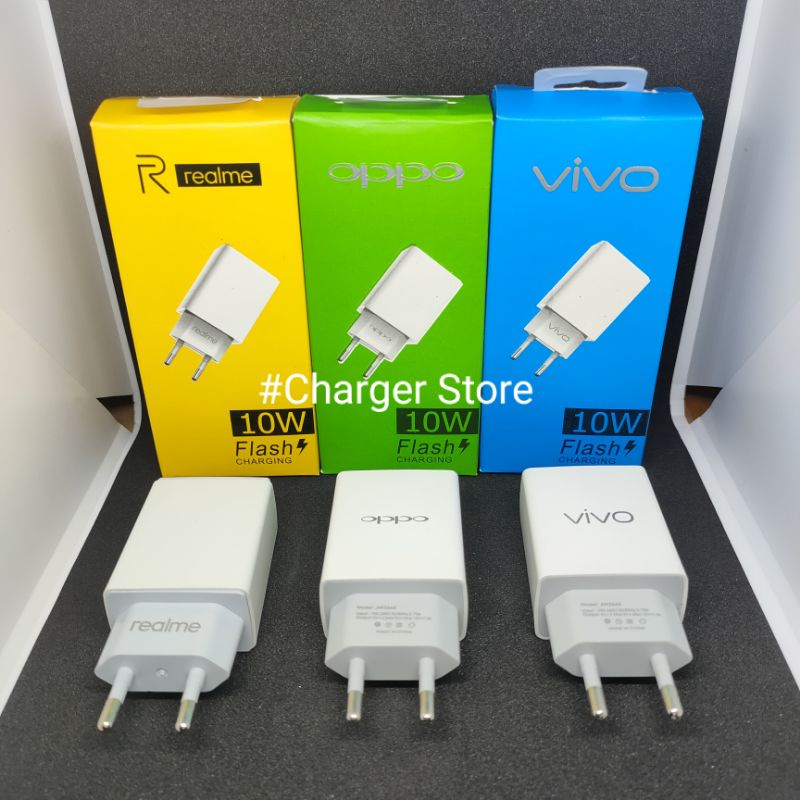 Adaptor Batok Charger Realme Vivo Oppo 10W 2A Flast Charging