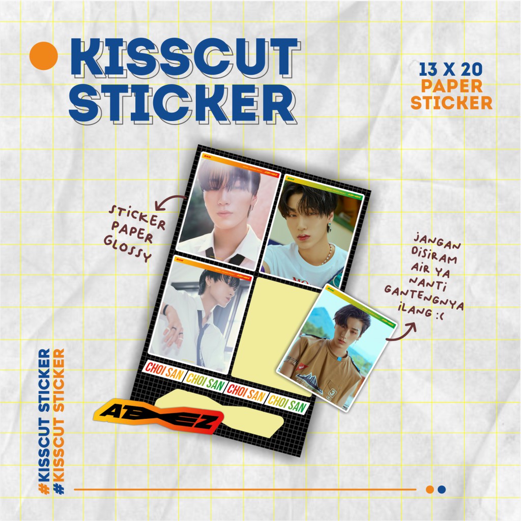 

KISSCUT STICKER KROMO CUSTOM (mohon baca deskripsi)