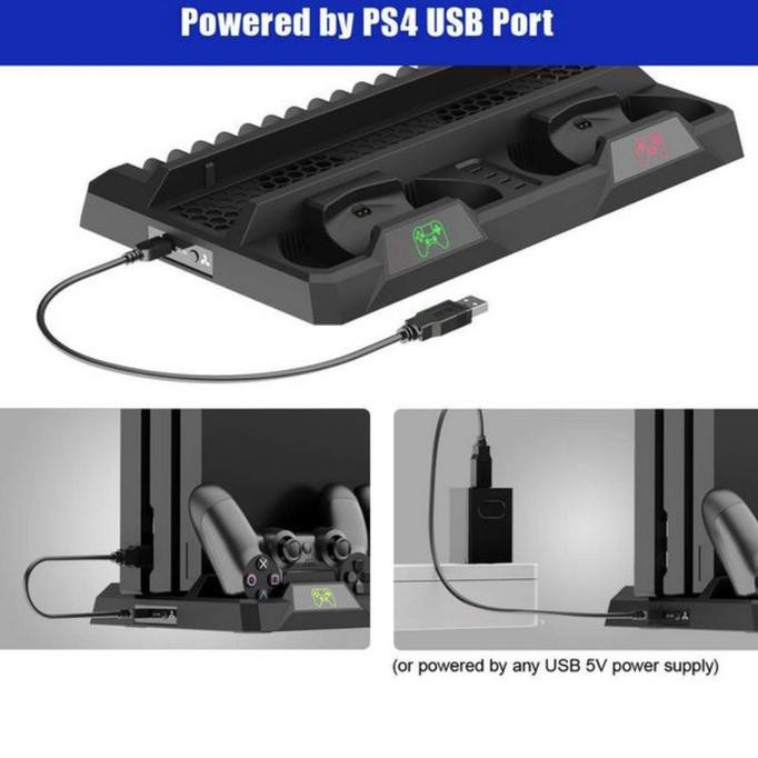 Ps4 All Series Multifunctional Cooling Stand Tp4-18119