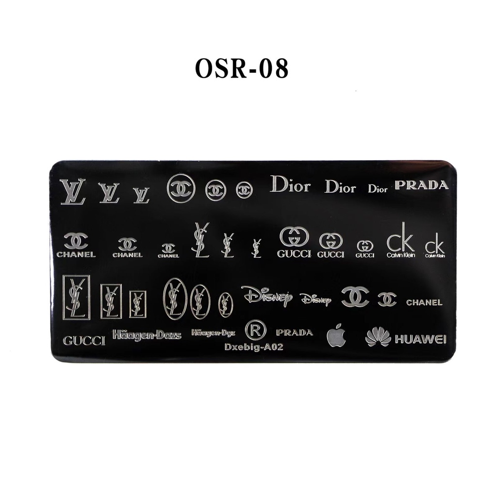 LUXURY NAIL STAMP PLATE BRAND BEST SELLER / NAIL STAMP PLAT BESI STAMPING JELLY