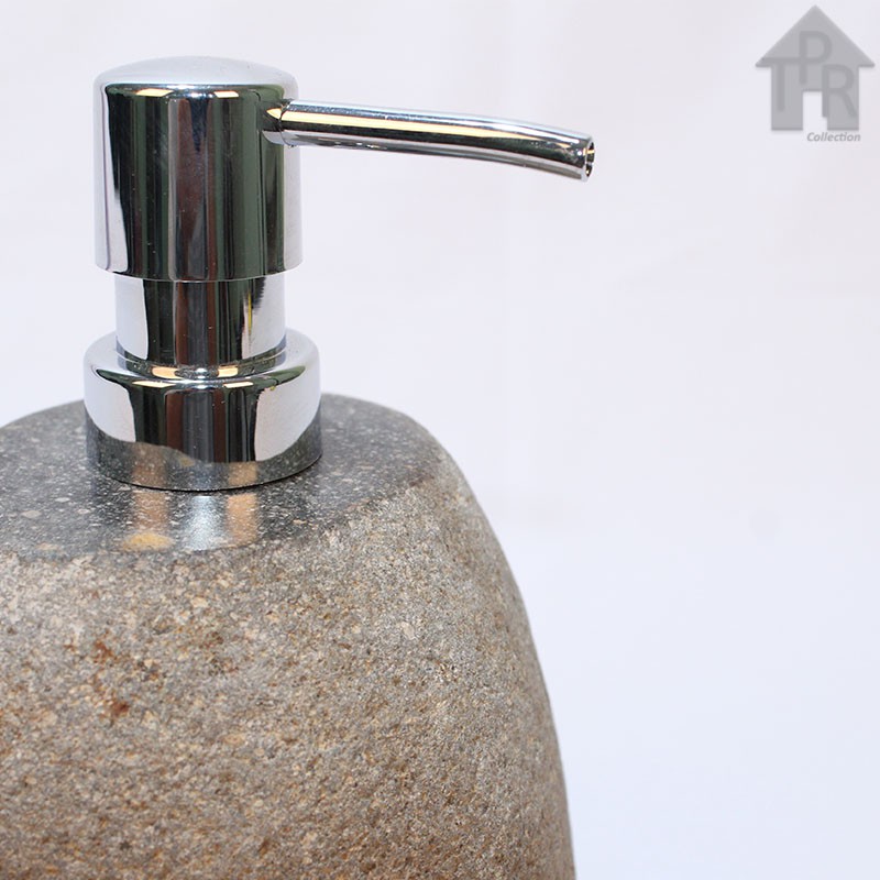 Andesit | Batu Kali Tempat Sabun Cair / Shampoo - T15