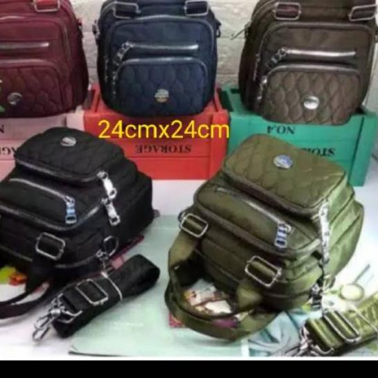 *Promo* Tas parasut CHIBAO 3in1 1813 BORDIR JINJING/SELEMPANG/RANSEl ✰