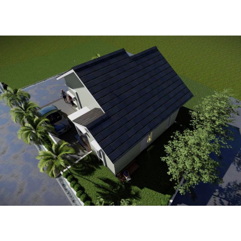 desain rumah minimalis kekinian 3 kamar tidur