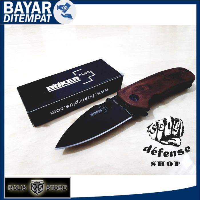 PROMO COD Pisau Lipat Survival Outdoor/Mini Boker Plus DA66 --