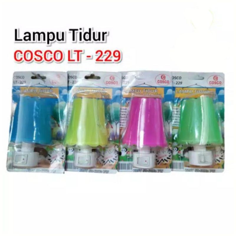 LAMPU TIDUR / MINI LAMP Cosco LT-229 / LAMPU TIDUR MURAH