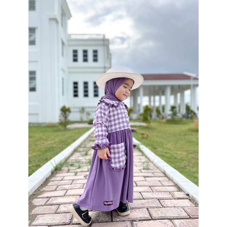 Gamis Anak Haniya By Syafiqa Hijab