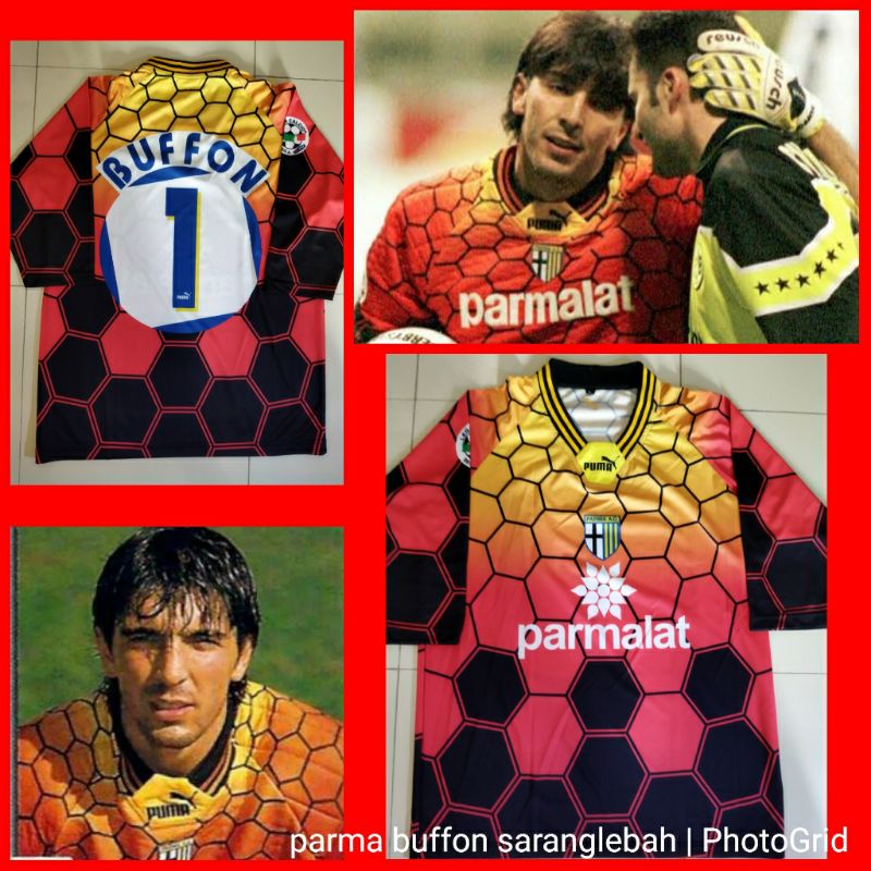 JERSEY PARMA KIPER 1997/1998 BUFFON 1 - VENDOR LOKAL