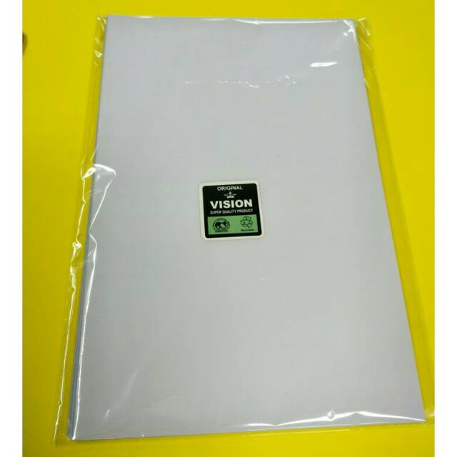 

PVC ID CARD / Bahan ID CARD A4 VISION. Isi 5 set