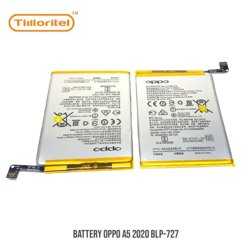 BATTERY OPPO A5 2020 BLP 727