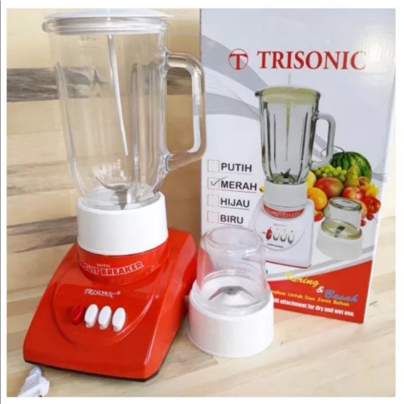 Blender Kaca Jus Kering Wet Dry Trisonic Trisonik MX-T2GN