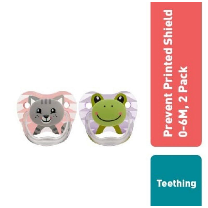 Dr.Brown's Prevent Printed Shield Pacifier Stage 1 (0-6 Bulan)/Empeng Dot Bayi