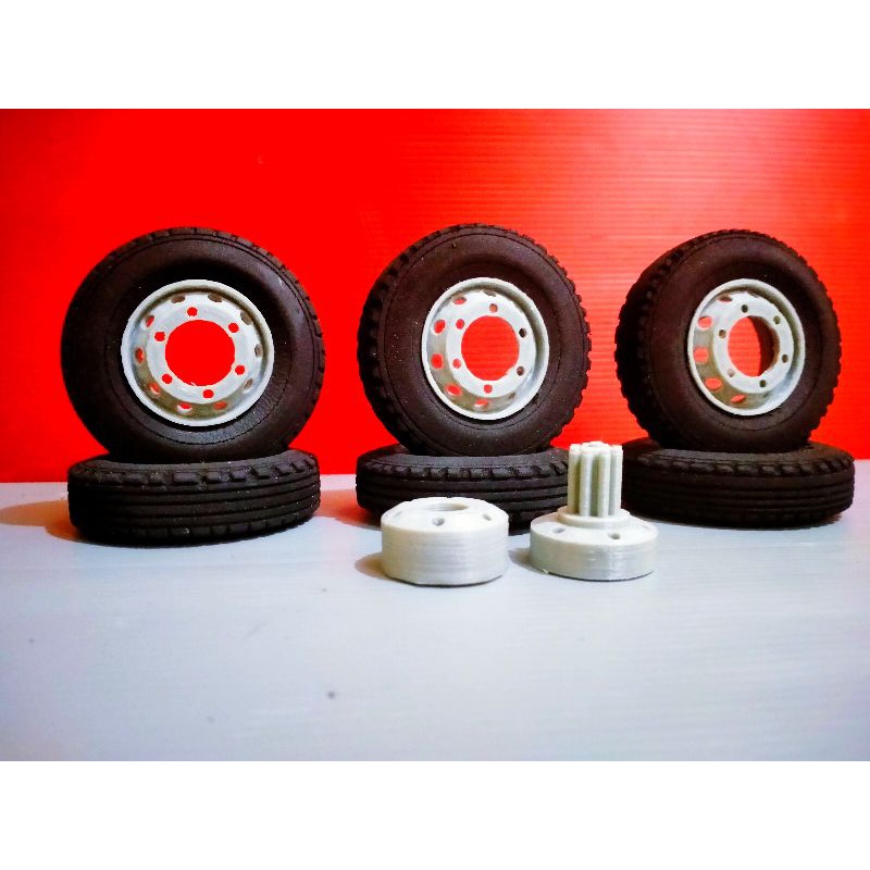 ban RC truck dan bus skala 10